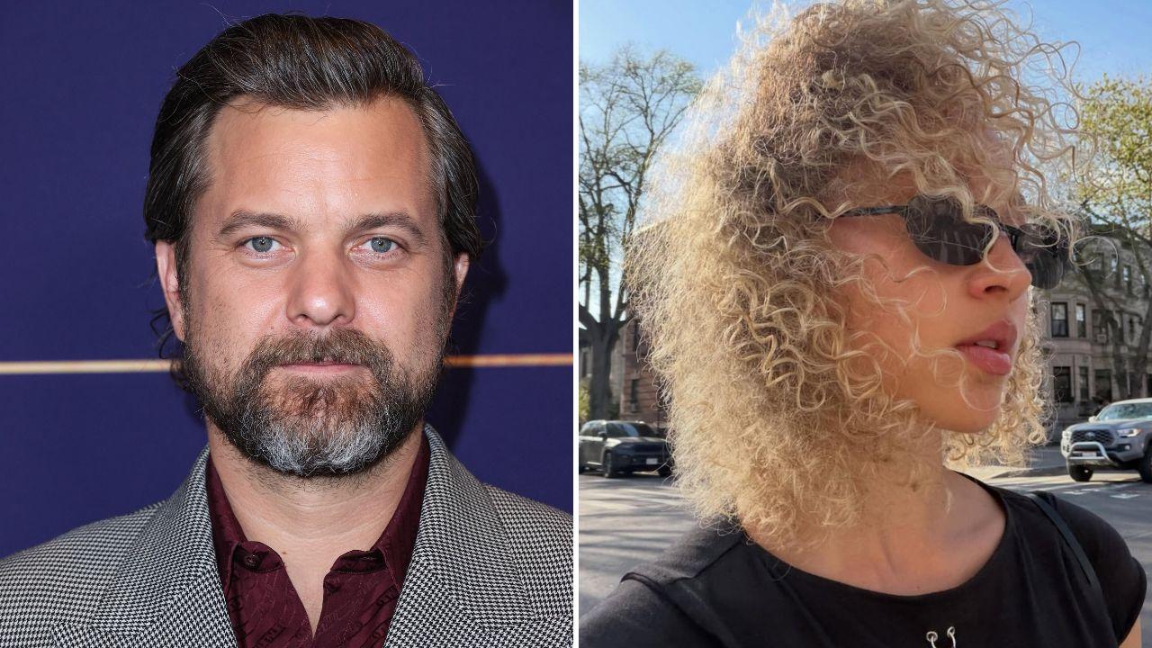 Split photo of Joshua Jackson & Olivia Burgess