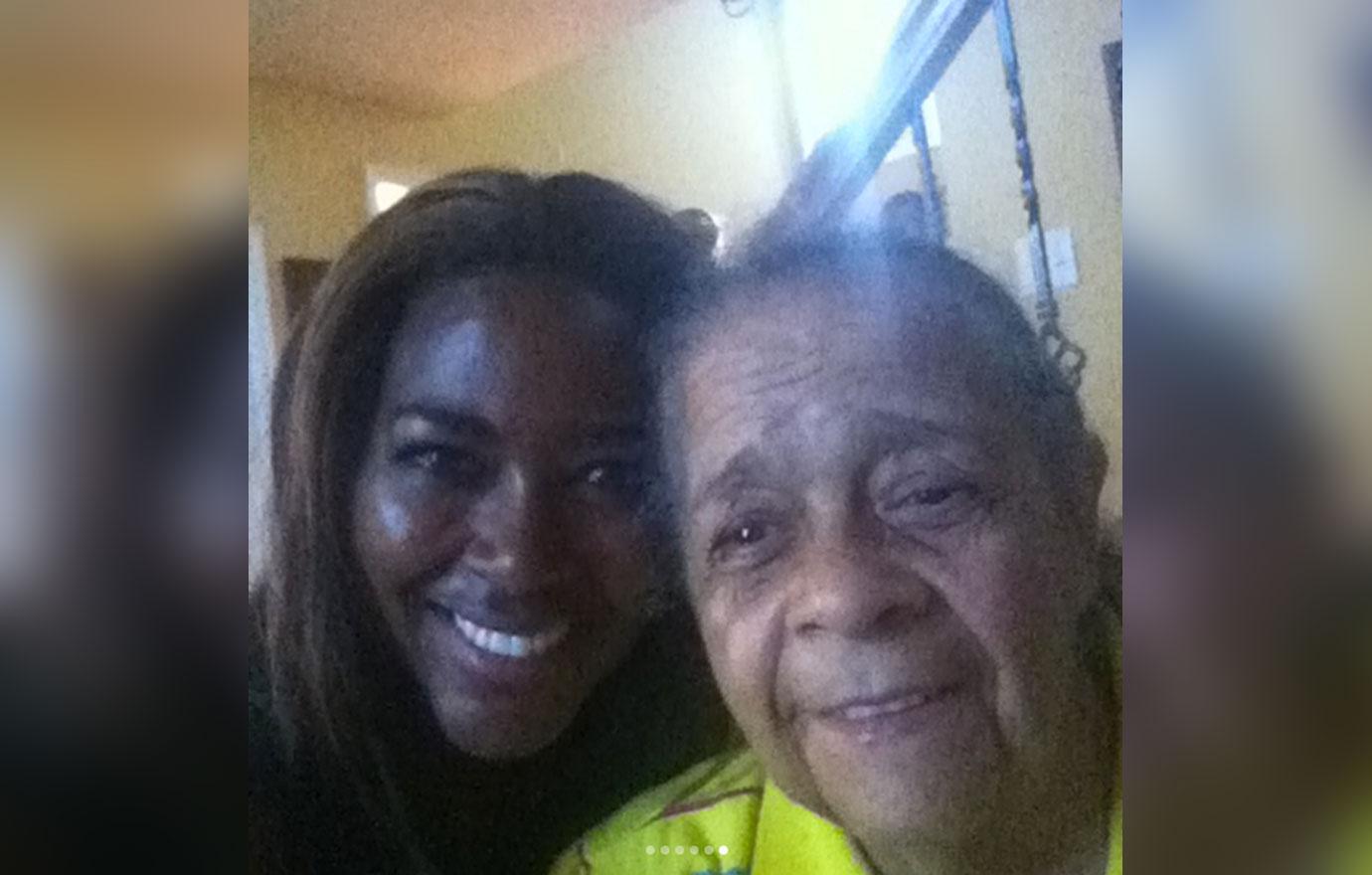 rhoa Kenya moore grandmother died 04