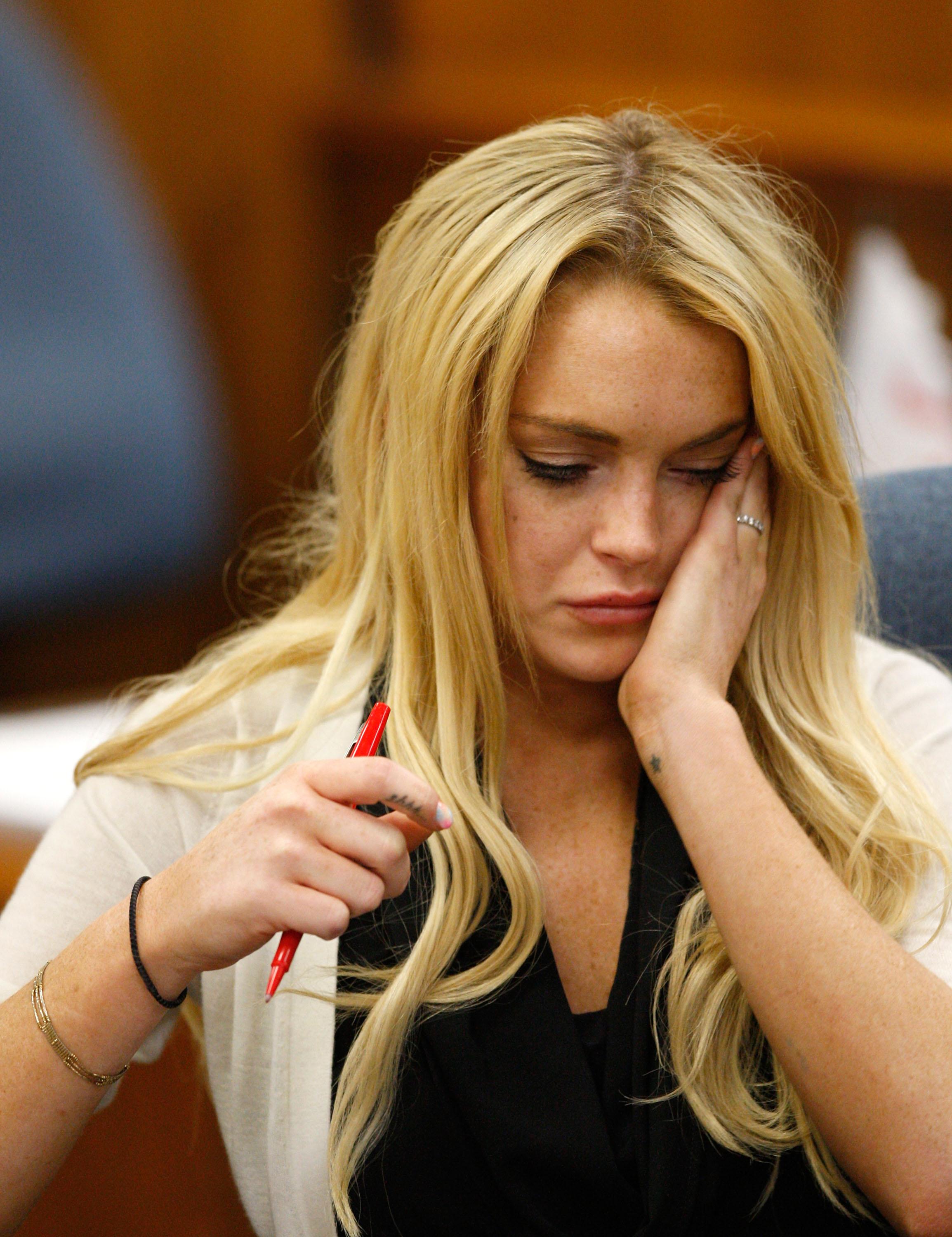 Lindsay Lohan Probation Hearing