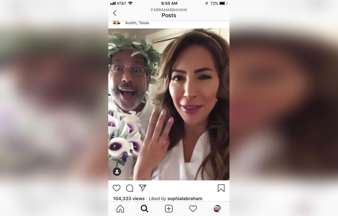 farrah-abraham-instagram-wedding-photos-toga-theme-dad-michael-teen-mom