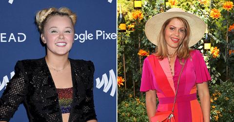 jojo siwa doesnt think talk candace cameron bure again pp