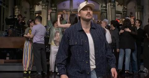 Photo of Morgan Wallen on 'Saturday Night Live'