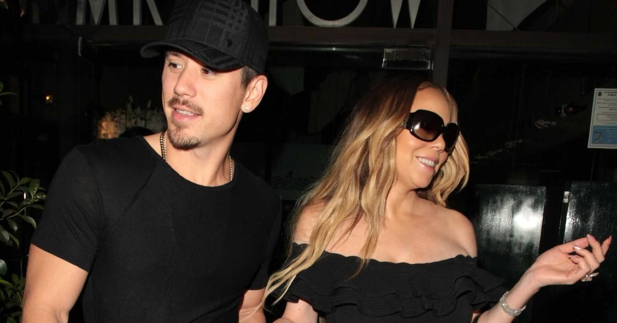 Wardrobe Malfunction! Mariah Carey Suffers From Embarrassing Boob Spill  After Raunchy PDA Session With James Packer — See The Nip Slip Pics!