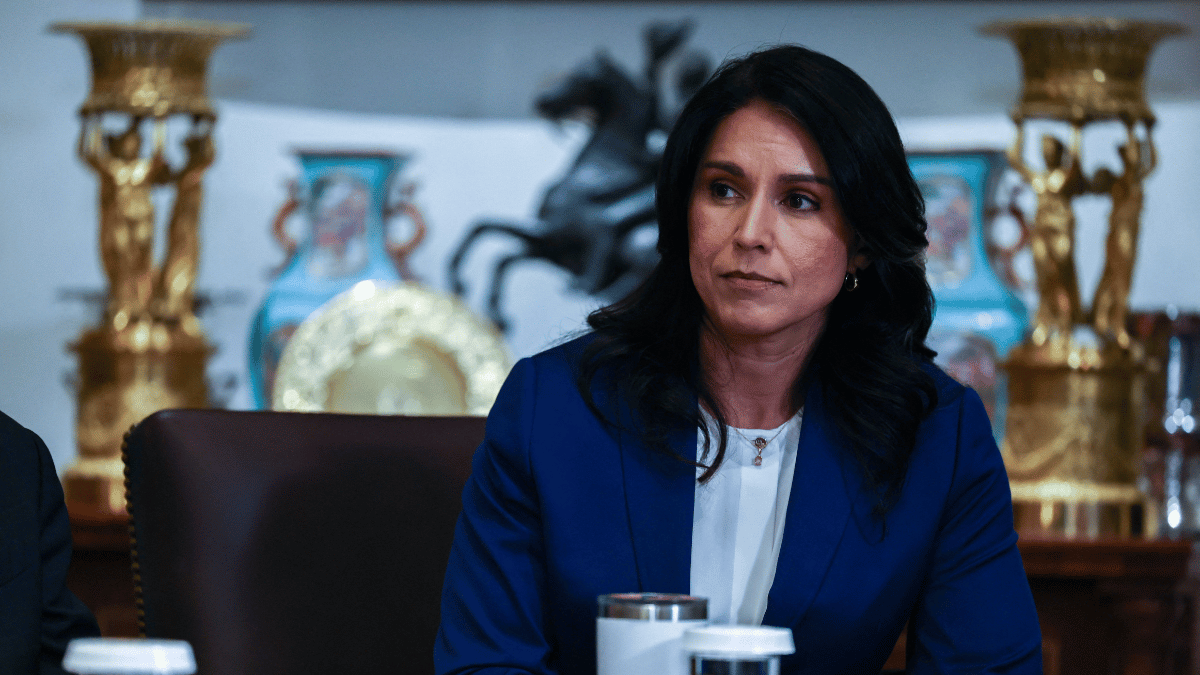Image of Tulsi Gabbard resigned earlier this year after her husband was diagnosed with bone cancer.