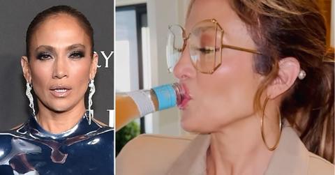 Composite photo of Jennifer Lopez.