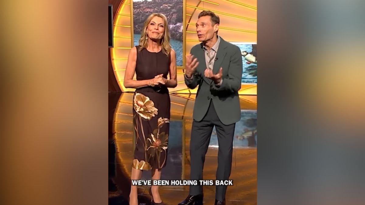 image of Fans noticed Ryan Seacrest looked slimmer on a recent episode of 'Wheel of Fortune.'