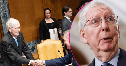 Composite photo of Mitch McConnell.