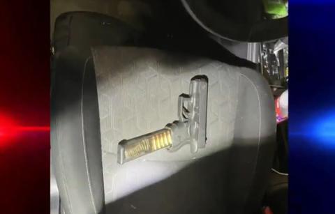 dashcam catches short police chase reelz watch the clip