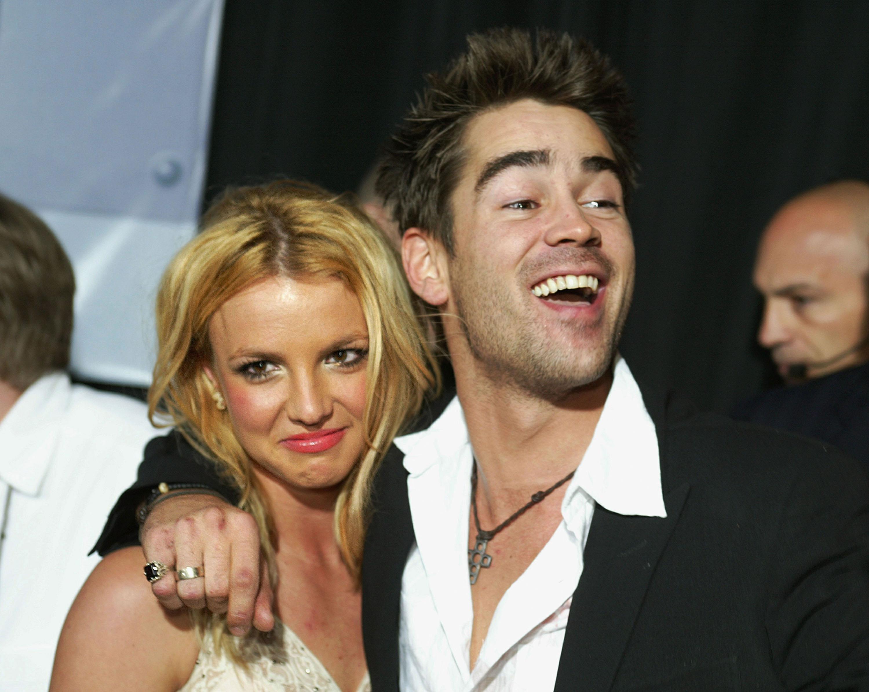 Britney spears rekindling colin farrell romance