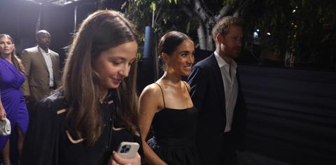 meghan markle prince harry attend film premiere jamaica