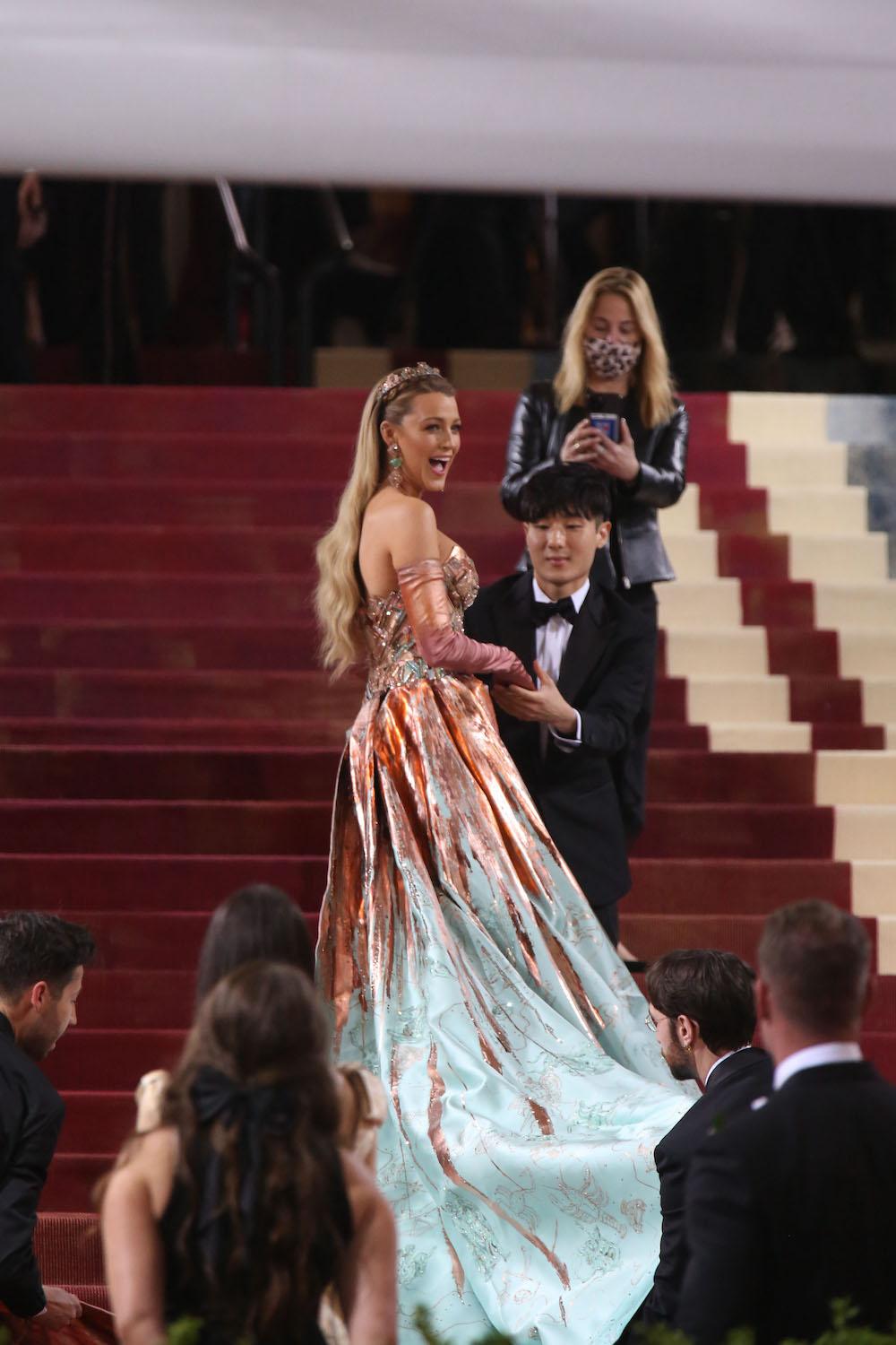 Blake Lively Confirmed Her Met Gala 2022 Dress Had a Hidden “Gossip Girl”  Reference — See Photos