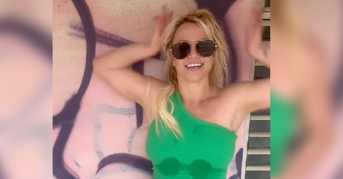 Britney Spears Shows Off Suggestive Sweat Stains In Dance Video