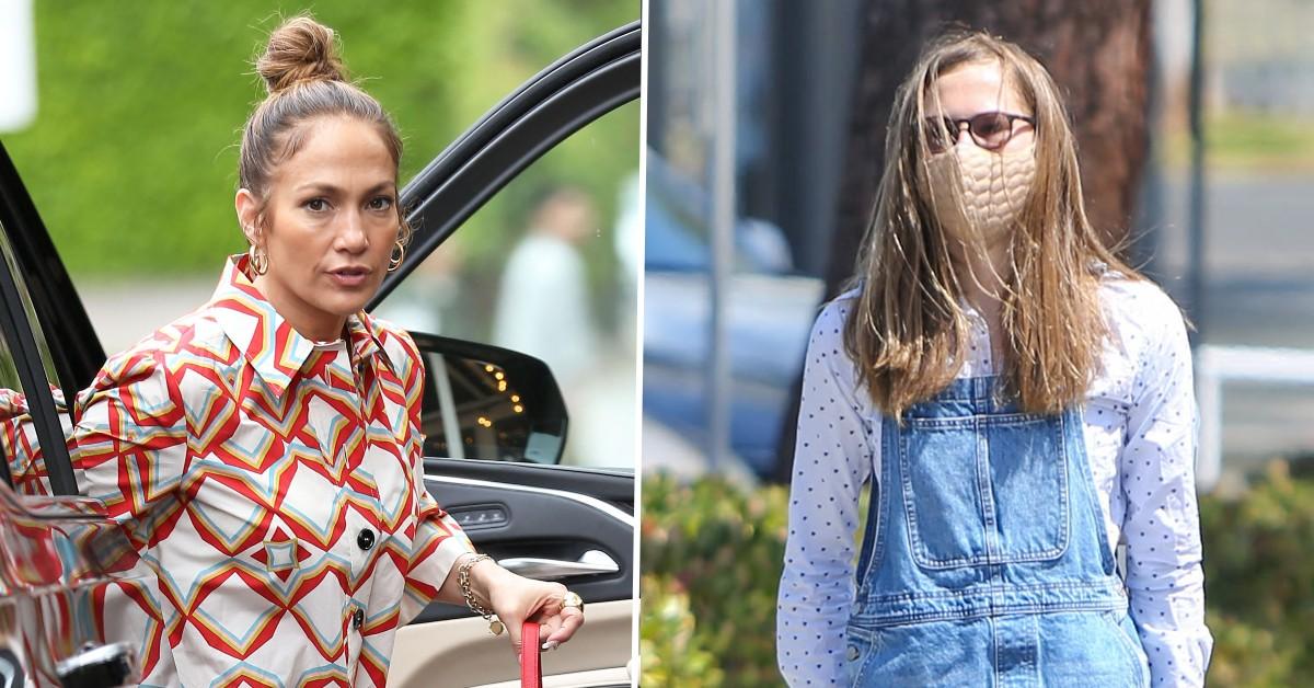 Jennifer Garner channels Jennifer Lopez's latest look in floral skirt