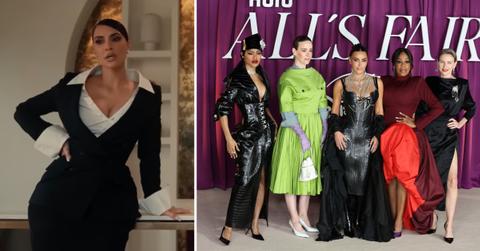 Photo of Kim Kardashian in 'All's Fair' and a cast photo