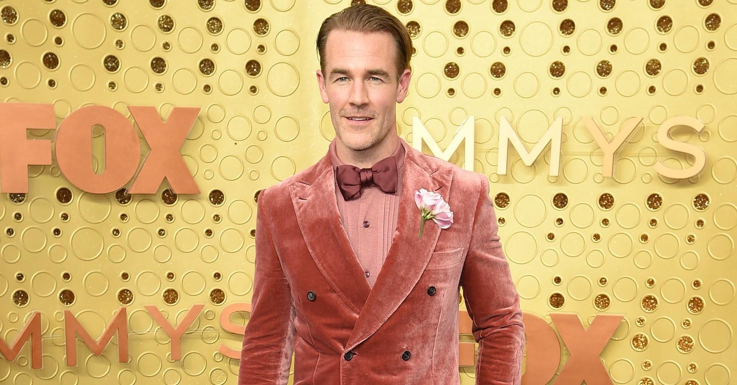 Photo of James Van Der Beek. 