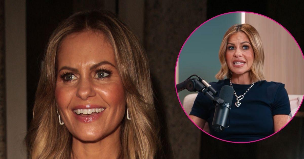 split photo of Candace Cameron Bure