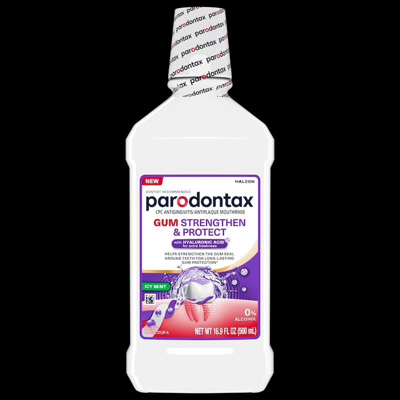 parodontax gum strengthen protect mouth wash