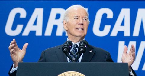 joe biden jokes heckler could take him shush uppp