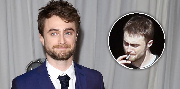 daniel radcliffe bad habit smoking long