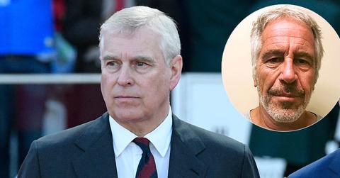 Prince Andrew At Event With Jeffrey Epstein Inset