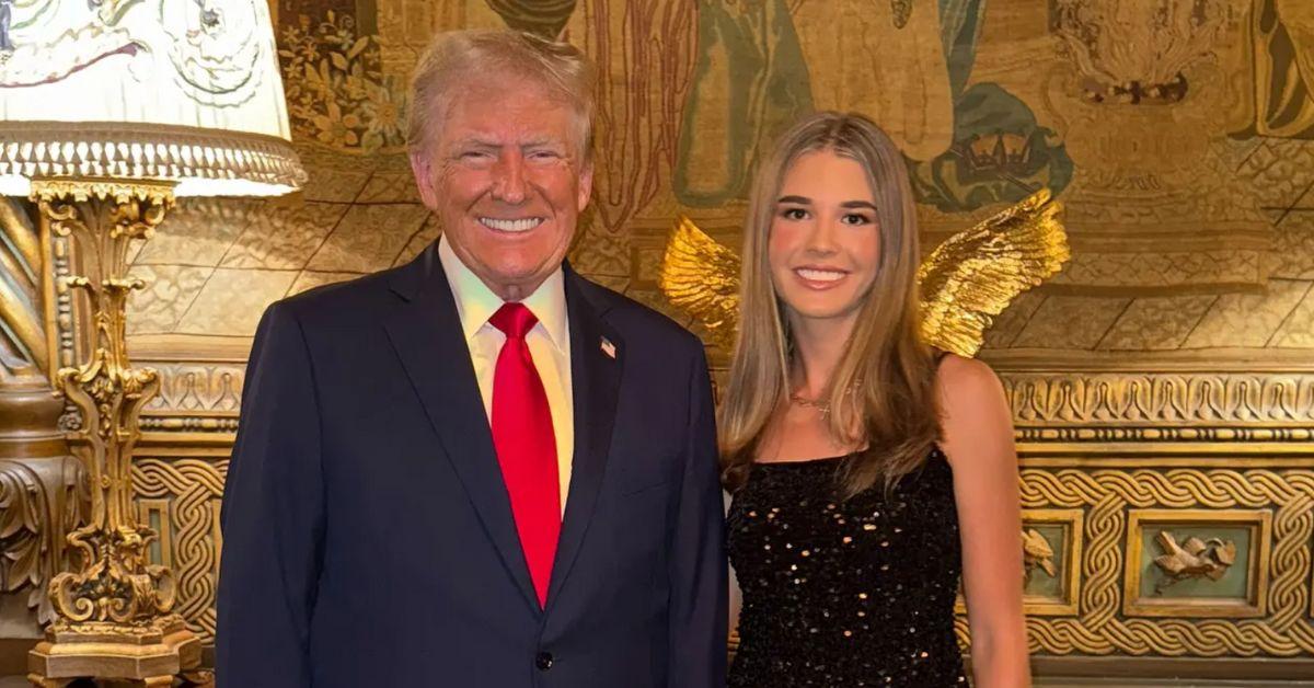 donald trump granddaughter kai embarrassing golf course moment