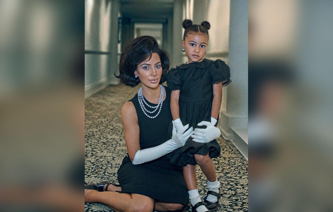 Kim Kardashian Daughter North West Interview Pics 03