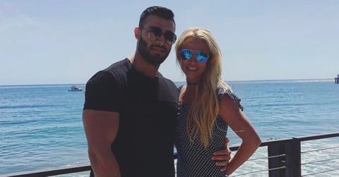 Britney spears sam asghari using her feature