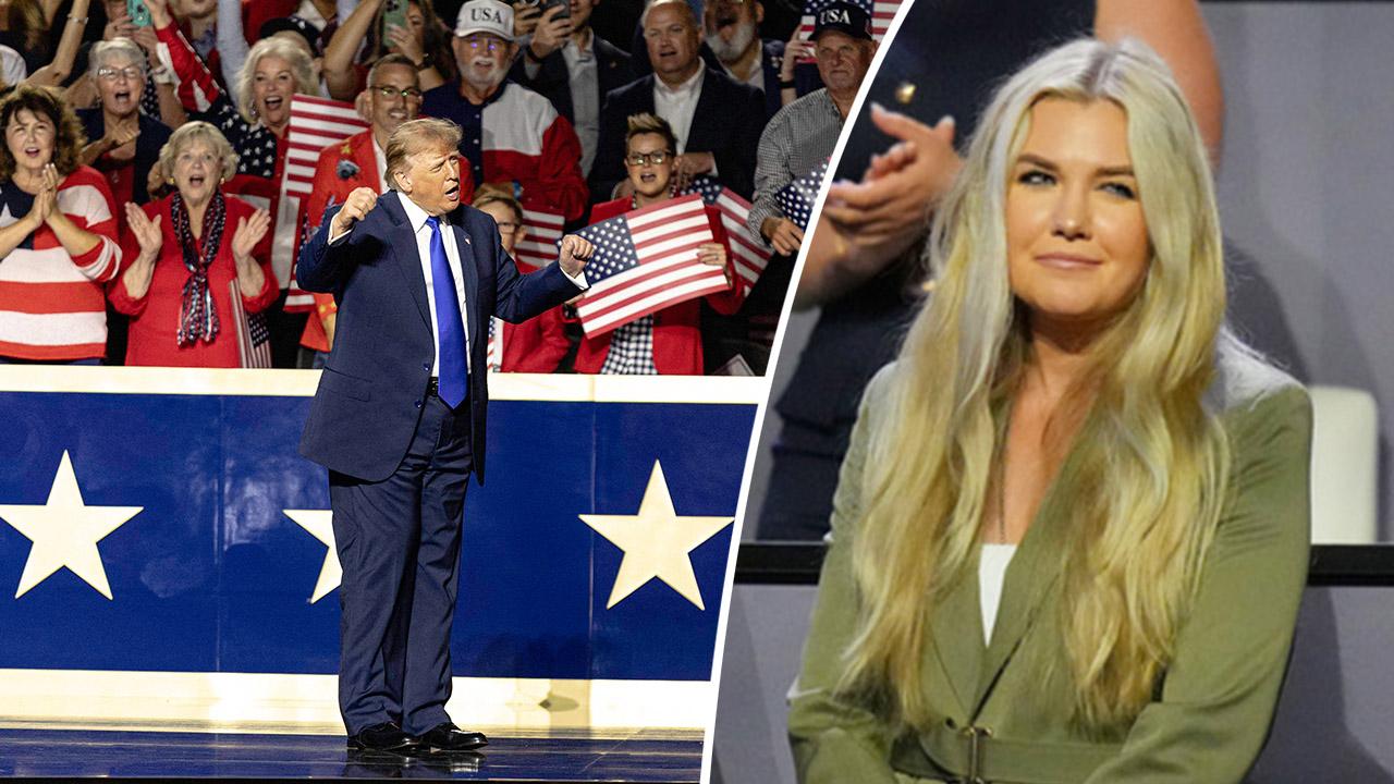 Image of Donald Trump and Erika Kirk