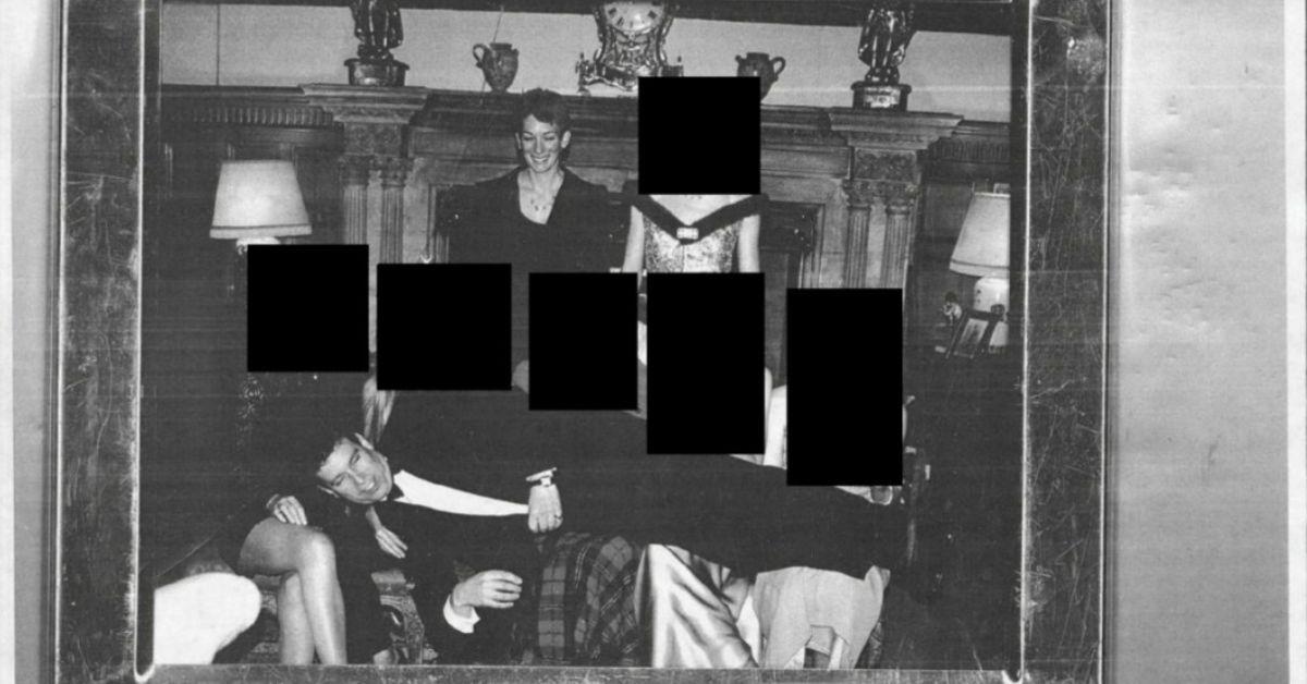 image of In this undated photo from the Epstein files, Andrew and Ghislaine Maxwell hang out at one of the royal family's residences.