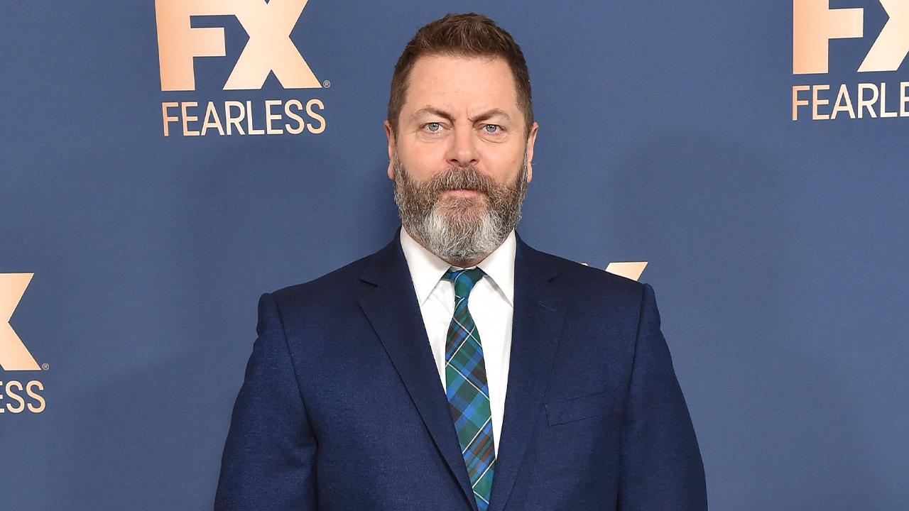 photo of 'I’m embarrassed for his reading comprehension,' Nick Offerman said of Ben Shapiro's comments.