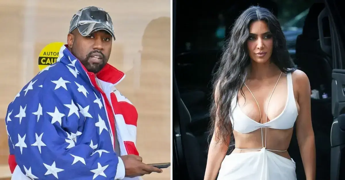 Image of Kim Kardashian and Kanye West finalized their divorce in 2022.