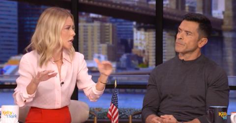 Photo of Kelly Ripa and Mark Consuelos.
