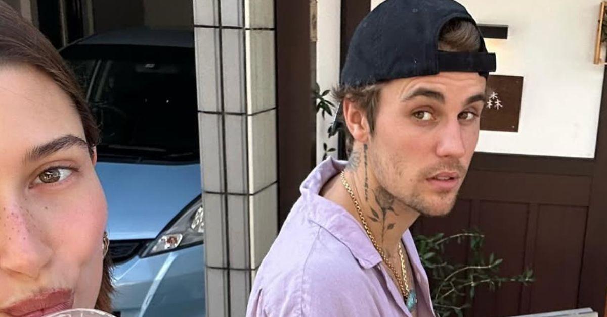image of Hailey Bieber constantly fights off divorce rumors. 