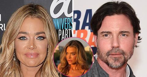 denise richards stuns cleavage