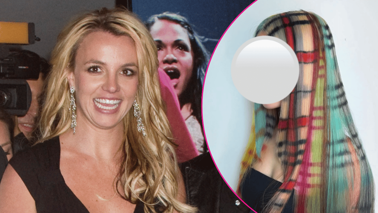 Image of Britney Spears hinted that she will be switching up her signature blonde locks as concern for her mental health continues. 