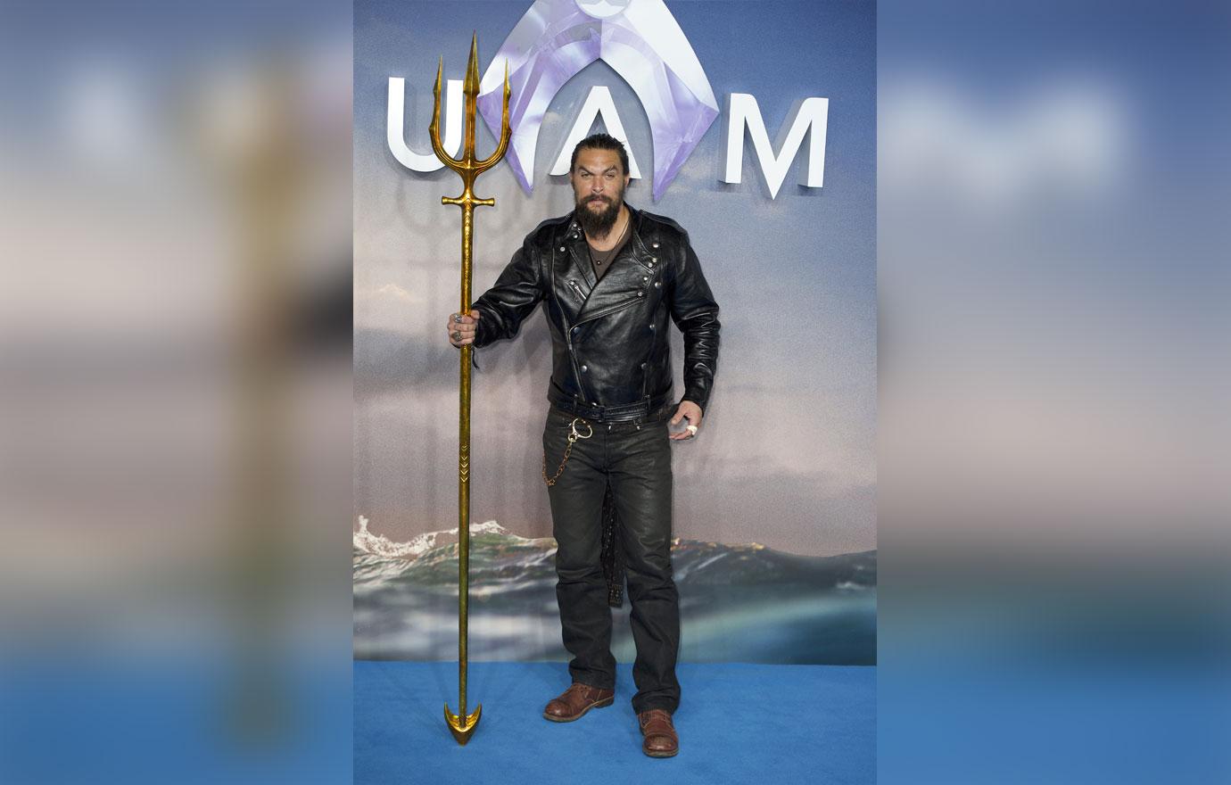 Jason momoa at aquaman premiere