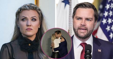 erika kirk jd vance viral hug lip reader reveals what was said