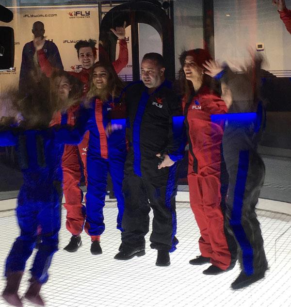 Teresa Giudice Prison Release Indoor Skydiving