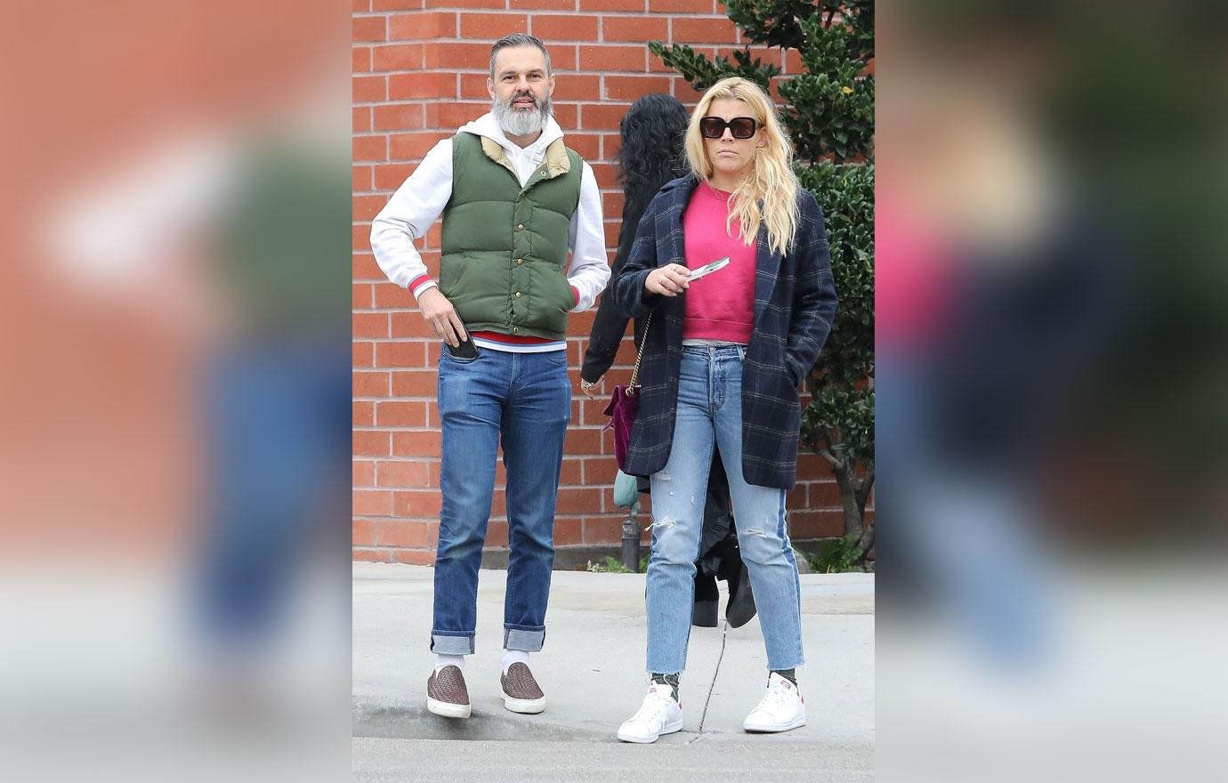 *EXCLUSIVE* Busy Philipps steps out with her husband a day after getting sunburned eyes from a photoshoot