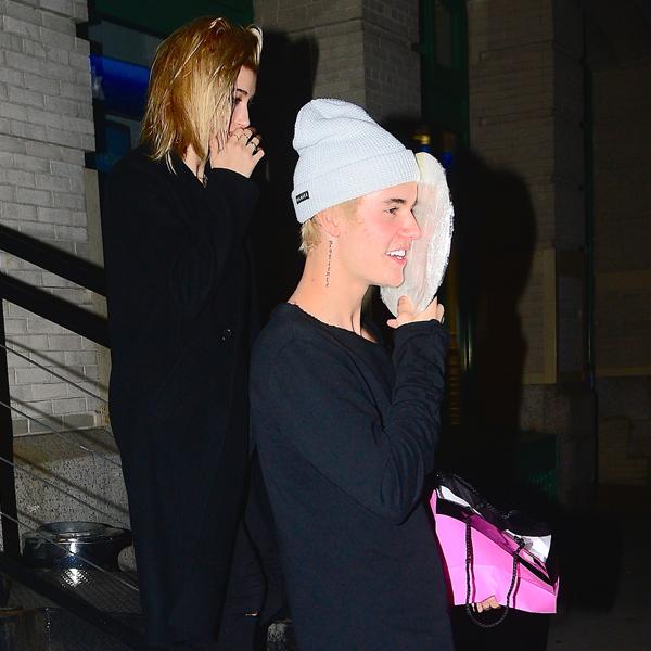 Justin Bieber and Hailey Baldwin head out for dinner at Mr Chow in NYC