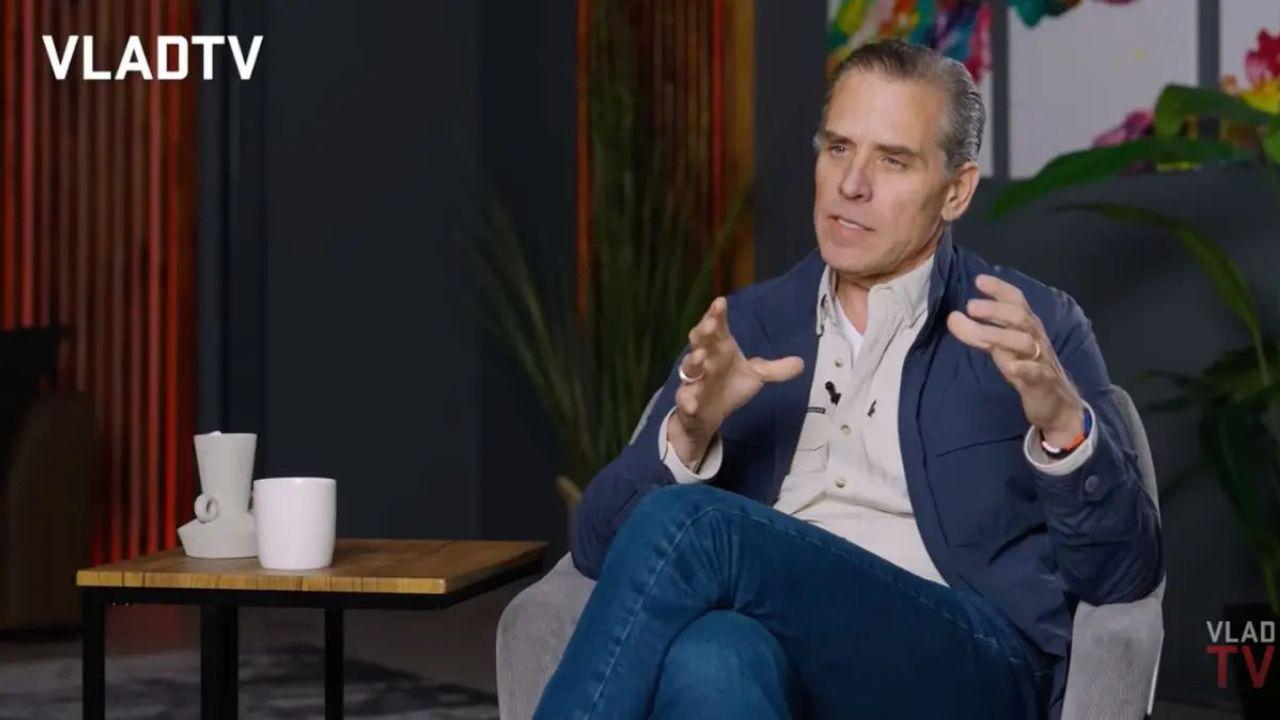 Photo of Hunter Biden said he would tell Donald Trump to 'f---' himself if he could.