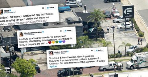 Omar marteen orlando shooting celebrities react H