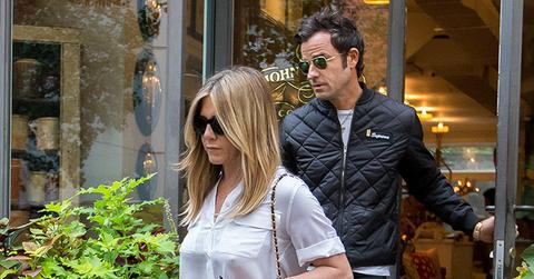 Jennifer Aniston & Justin Theroux Out In New York