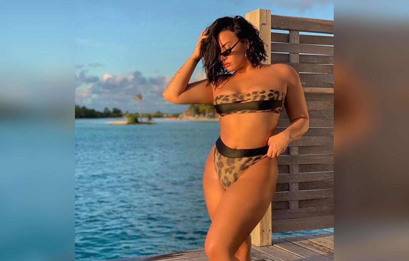 Demi Lovato Bikini Cellulite