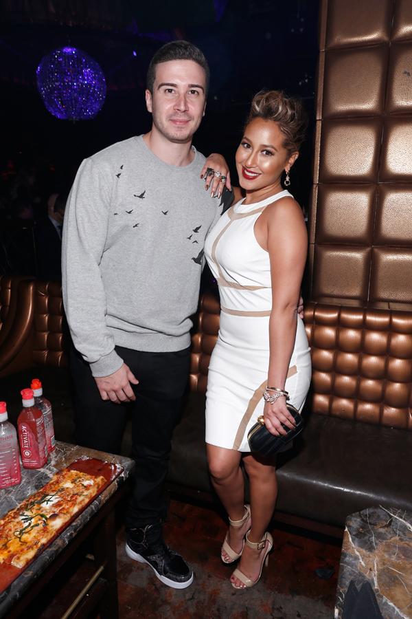 Vinny Guadagnino and Adrienne Bailon