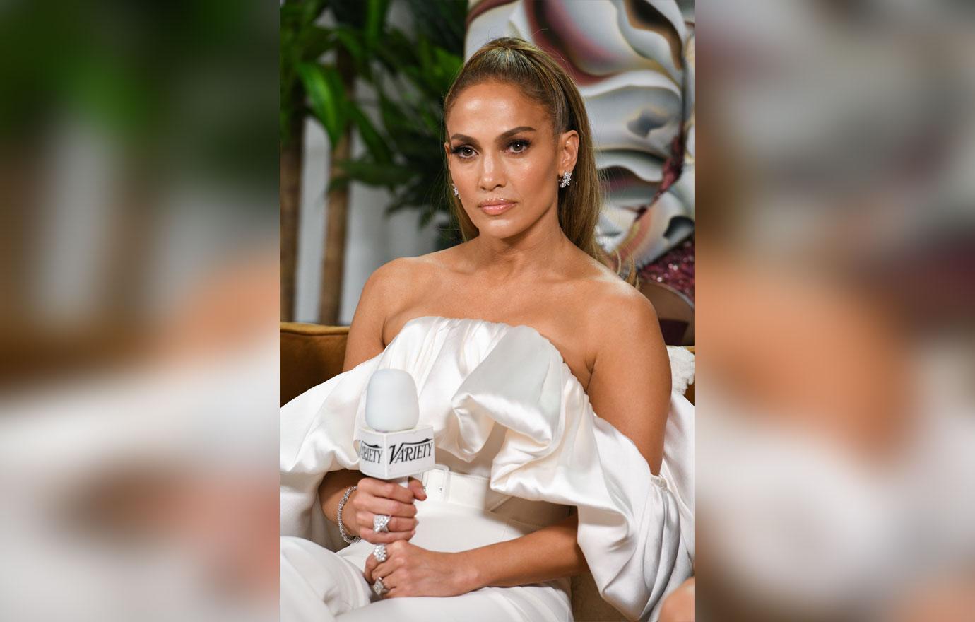 Jennifer Lopez White Gown Shades Actress Peers Old Interview