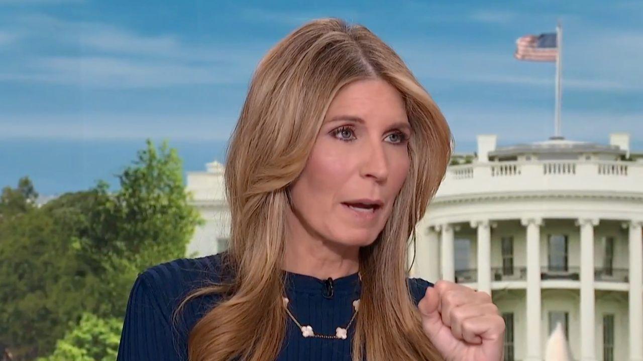 Image of MS NOW host Nicolle Wallace said Donald Trump's bragging about passing a dementia screening is alarming.