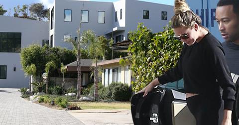 pregnant chrissy teigen john legend moving into new home