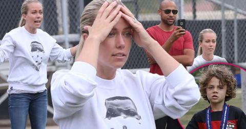 Kendra wilkinson hank baskett soccer game
