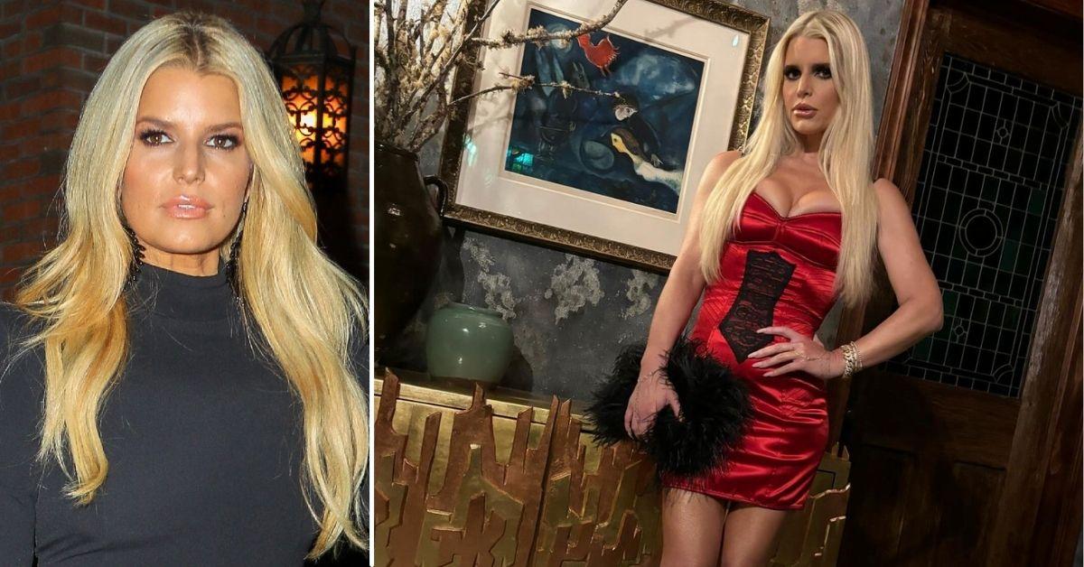 Jessica Simpson Stuns In Sultry Red Outfit After 6 Years Sober: Photos